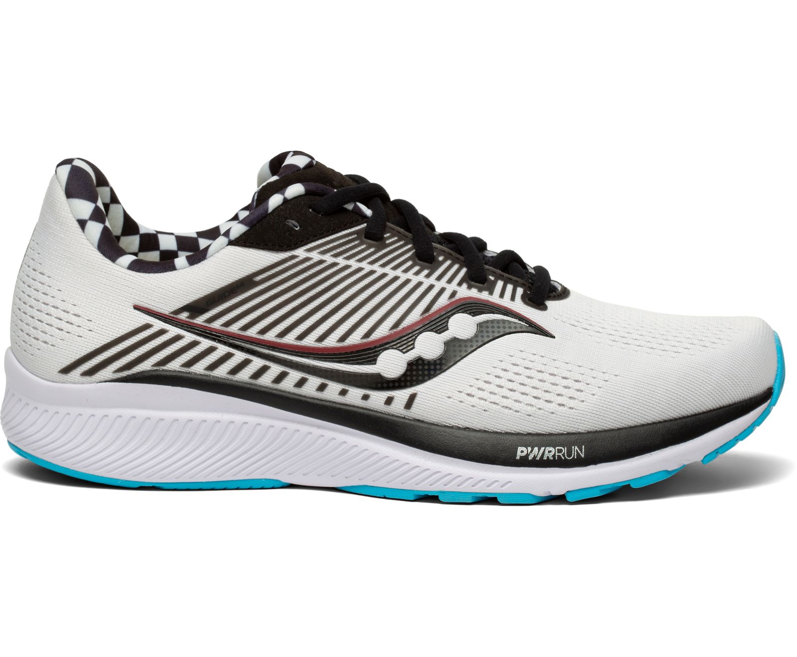 Saucony Guide 14 Men\'s Running Shoes Silver / Black | Canada 490CTVE